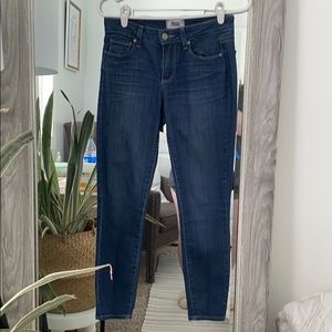 PAIGE verdugo crop skinny jeans size 26